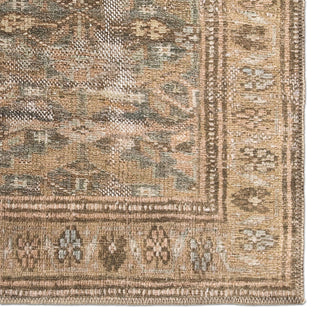 Jaipur Living Garcia Arjoel GAR09 Brown/ Machine Washable Area Rug by Label J Detail Image