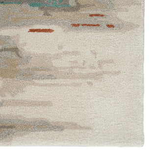Jaipur Living Genesis Ryenn GES06 Gray/Blue Area Rug Detail Image