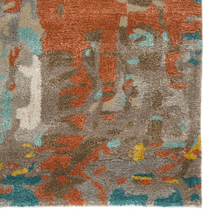 Jaipur Living Genesis Matcha GES08 Multicolor Area Rug Detail Image