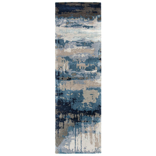 Jaipur Living Genesis Benna GES18 Blue/Gray Area Rug Runner Image