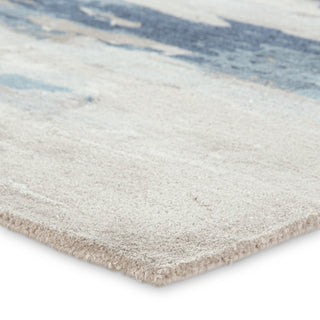 Jaipur Living Genesis Ryenn GES19 Blue/Pink Area Rug Corner Image