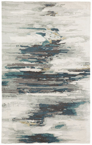 Jaipur Living Genesis Ryenn GES20 Teal/Gray Area Rug main image