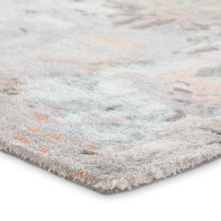 Jaipur Living Genesis Luella GES25 Gray/Blush Area Rug Corner Image