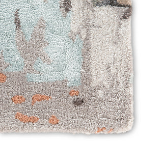 Jaipur Living Genesis Luella GES25 Gray/Blush Area Rug Detail Image