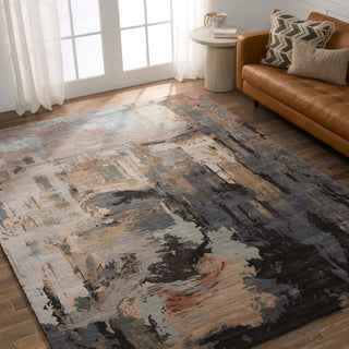 Jaipur Living Genesis Luella GES25 Gray/Blush Area Rug Lifestyle Image Feature