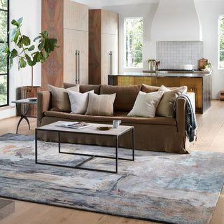 Jaipur Living Genesis Luella GES25 Gray/Blush Area Rug Lifestyle Image
