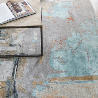 Jaipur Living Genesis Luella GES25 Gray/Blush Area Rug Lifestyle Image