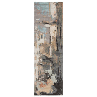Jaipur Living Genesis Luella GES25 Gray/Blush Area Rug Runner Image