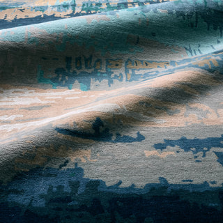 Jaipur Living Genesis Benna GES27 Blue/Gray Area Rug Lifestyle Image Feature