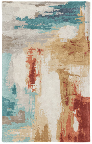 Jaipur Living Genesis Swisher GES30 Blue/Red Area Rug main image