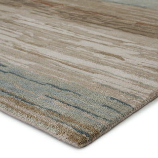 Jaipur Living Genesis Mondrian GES39 Tan/Light Gray Area Rug Corner Image