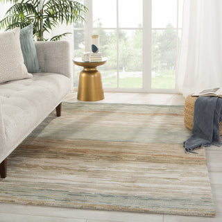 Jaipur Living Genesis Mondrian GES39 Tan/Light Gray Area Rug Lifestyle Image Feature