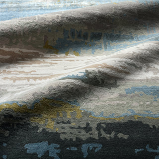 Jaipur Living Genesis Benna GES41 Black/Green Area Rug Lifestyle Image Feature