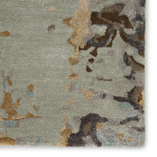Jaipur Living Genesis Matcha GES44 Gray/Gold Area Rug Detail Image