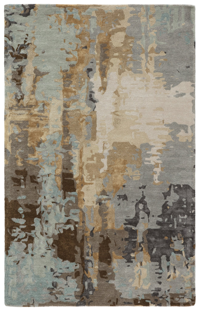 Jaipur Living Genesis Matcha GES44 Gray/Gold Area Rug main image