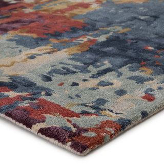 Jaipur Living Genesis Matcha GES45 Multicolor/Red Area Rug Corner Image