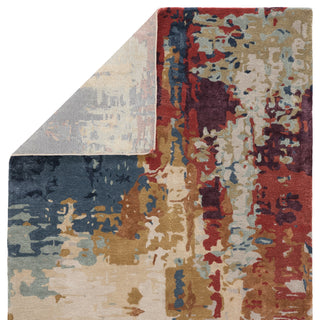 Jaipur Living Genesis Matcha GES45 Multicolor/Red Area Rug Backing Image