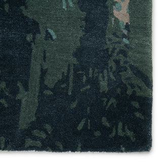 Jaipur Living Genesis Luella GES46 Teal/Gray Area Rug Detail Image
