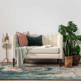 Jaipur Living Genesis Luella GES46 Teal/Gray Area Rug Main Image