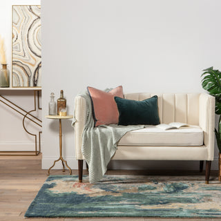 Jaipur Living Genesis Luella GES46 Teal/Gray Area Rug Main Image