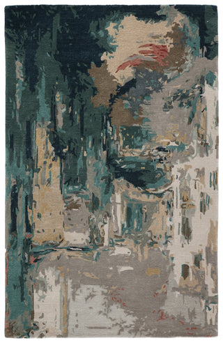 Jaipur Living Genesis Luella GES46 Teal/Gray Area Rug main image