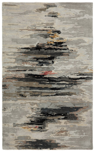 Jaipur Living Genesis Ryenn GES47 Gray/Black Area Rug main image