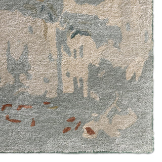 Jaipur Living Genesis Luella GES51 Green/Gray Area Rug Corner Image