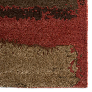 Jaipur Living Genesis Juna GES52 Red/Brown Area Rug Detail Image