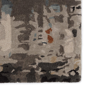 Jaipur Living Genesis Matcha GES54 Gray/Black Area Rug Detail Image