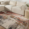 Jaipur Living Genesis Matcha GES59 Gray/Red Area Rug Collection Image