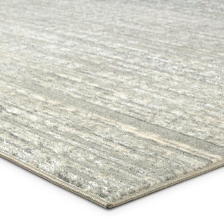 Jaipur Living Gallium Tungsten GLM02 Gray/ Area Rug by Label J Corner Image