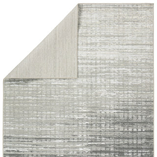 Jaipur Living Gallium Tungsten GLM02 Gray/ Area Rug by Label J Backing Image