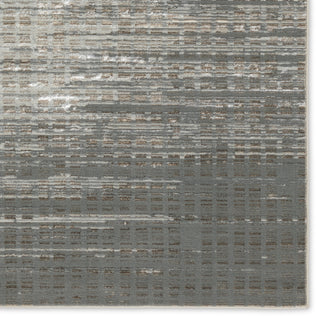 Jaipur Living Gallium Tungsten GLM03 Taupe/ Area Rug by Label J Detail Image
