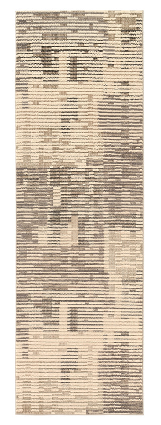Jaipur Living Graphite Gravity GRA01 Gray/Cream Area Rug Runner Image