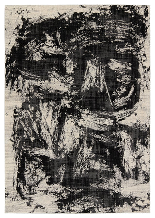 Jaipur Living Graphite Dusk GRA02 Black/Cream Area Rug main image