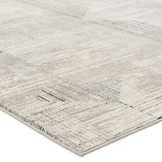 Jaipur Living Graphite Sublime GRA03 Gray/Cream Area Rug Corner Image
