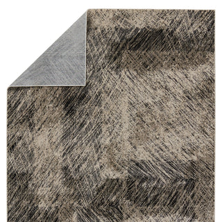 Jaipur Living Graphite Dairon GRA04 Black/Taupe Area Rug Backing Image