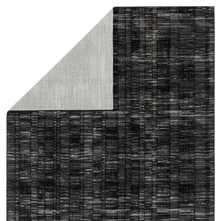 Jaipur Living Graphite Carbon GRA05 Gray/Black Area Rug Backing Image