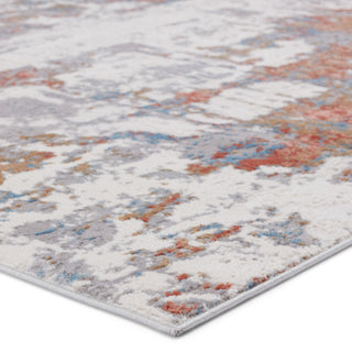Jaipur Living Grotto Tocarra GRO01 Gray/Red Area Rug by Vibe Corner Image