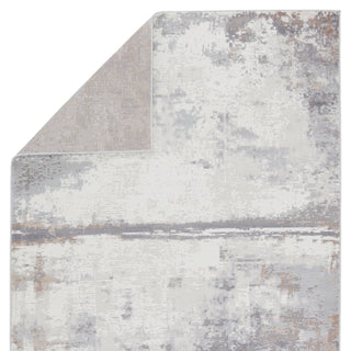 Jaipur Living Grotto Treyton GRO03 Gray/Ivory Area Rug by Vibe Backing Image