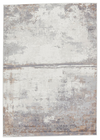 Jaipur Living Grotto Treyton GRO03 Gray/Ivory Area Rug by Vibe main image