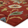 Jaipur Living Hacienda Zamora HAC11 Red/Multicolor Area Rug Corner Image
