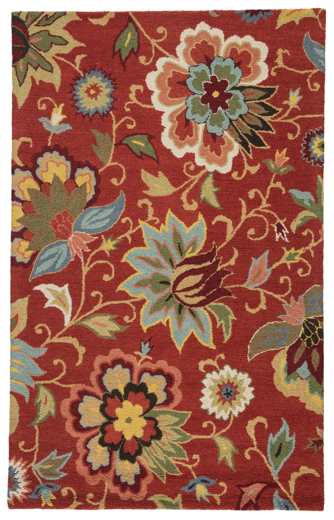 Jaipur Living Hacienda Zamora HAC11 Red/Multicolor Area Rug main image