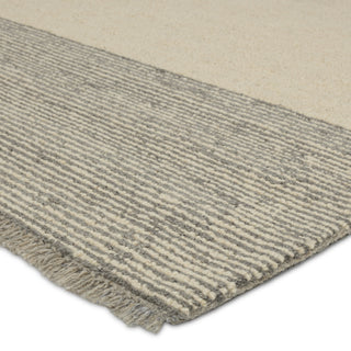 Jaipur Living Hadi Fazia HAD03 White Area Rug Corner Image