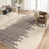 Jaipur Living Hadi Chaima HAD07 Gray Area Rug Lifestyle Image Feature