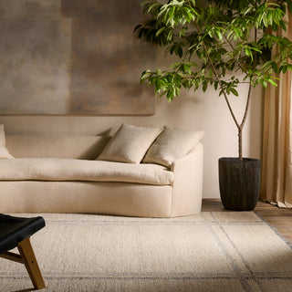 Jaipur Living Hadi Bilal HAD08 White Area Rug Lifestyle Image