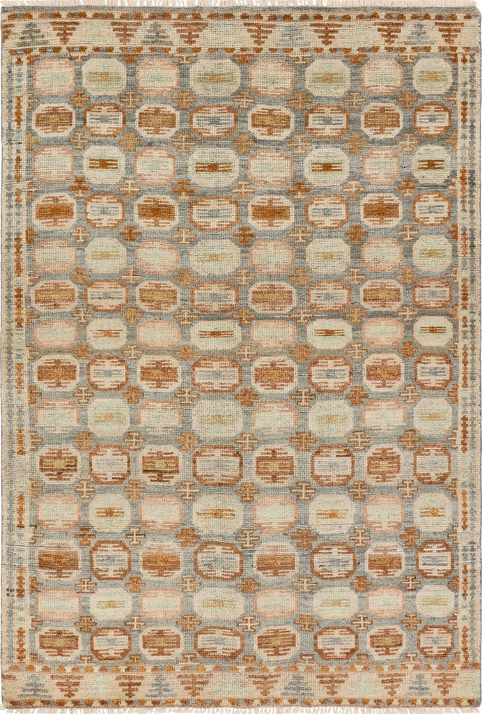 Jaipur Living Hazan Titale HAZ01 Orange Area Rug