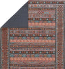 Jaipur Living Harman By Kate Lester Auril HBL01 Orange/Blue Machine Washable Area Rug Backing Image