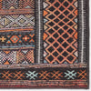 Jaipur Living Harman By Kate Lester Auril HBL01 Orange/Blue Machine Washable Area Rug Detail Image