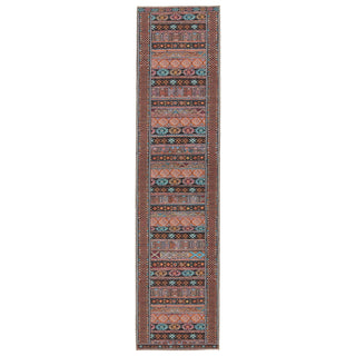 Jaipur Living Harman By Kate Lester Auril HBL01 Orange/Blue Machine Washable Area Rug Runner Image